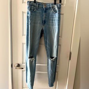 MOTHER DENIM! The Hustler Ankle Chew